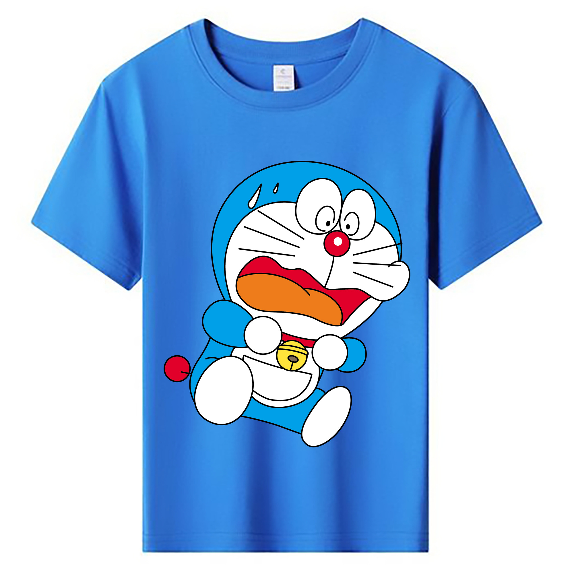 （画像用） ドラえもん Doraemon 綿100％キッズTシャツ（フロントプリント）